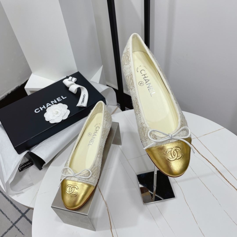 Ch*el flat shoes